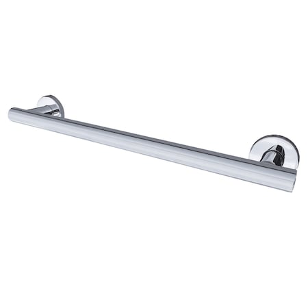 Kingston Brass GBS1424CS1 24-Inch x 1-1/4 Inch O.D Grab Bar, Polished Stainless Steel GBS1424CS1